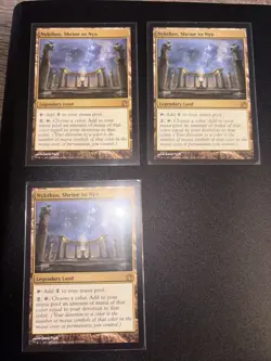 MTG Nykthos, Shrine to NYX Theros 223/249 Regular Rare, LP Condition - Image 2