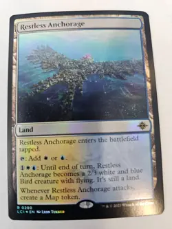 MTG - Restless Anchorage FOIL - Lost Caverns of Ixalan - Image 1