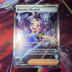 Pokemon Mega Evolution Acerola’s Mischief 165/132 NM - Image 1
