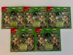LOT of (5) Pokemon Ascended Heroes 2-Pack Blister Erika's Tangela - Image 1