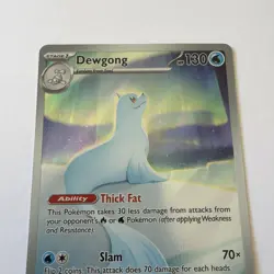 Pokemon TCG Phantasmal Flames DEWGONG 097/094 Illustration Rare - Image 2