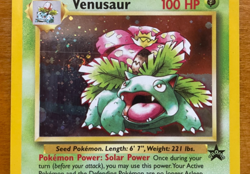 Pokemon Venusaur Holo Black Star Promo Card #13 Wizards of the Coast - Image 2