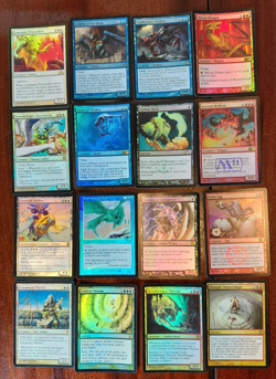 16 Rare MTG Magic the Gathering Foil Cards for EDH Commander Decks Unplayed - Image 1