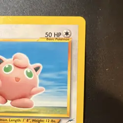 Pokemon TCG Jigglypuff 44/105 Neo Destiny 1st Edition Uncommon 2000 - Image 2