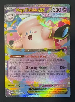 Pokemon Mega Clefable ex 031/088 Me03: Perfect Order (NM) - Image 1