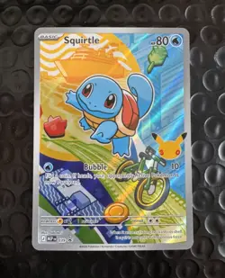 Pokemon TCG Squirtle MEP 039 mega evolution first partner - Image 1
