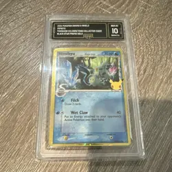 Pokemon Mimikyu SWSH136 Celebrations Chest Black Star Promo Holo GMA 10 - Image 1