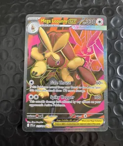 Pokemon TCG Mega Lopunny EX Phantasmal Flames 115/094 Holo UR HP330 EN - Image 1