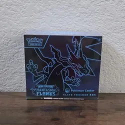 Pokemon TCG Phantasmal Flames Pokemon Center Exclusive ETB Elite Trainer Box - Image 1