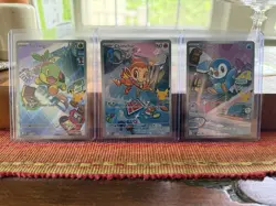 Pokemon TCG First Partner Illustration Collection Series 1 Gen 4 Sinnoh Starters - Image 1