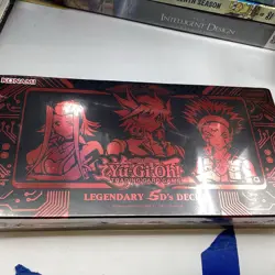 NEW Yu-Gi-Oh 1st Edition Legendary 5Ds 3 Deck Box Set Chibi Variant - Image 1