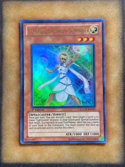 Yugioh Lumina, Lightsworn Summoner LCGX-EN247 Ultra Rare 1st Ed NM - Image 1