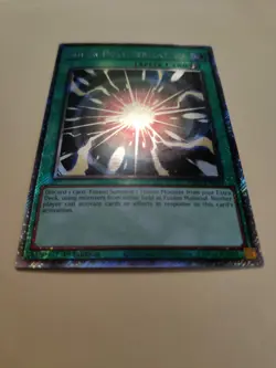 Yugioh! Super Polymerization RA03-EN053 Platinum Secret Rare 1st Ed NM - Image 3