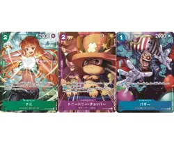 ONE PIECE Card Game Nami Bagi Chopper SP PROMO Pack Saikyou Jump May Bonus New - Image 2