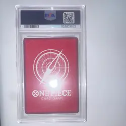 Bandai One Piece CCG Shanks Leader Full Art Holo Promo #001 PSA GEM MT 10 - Image 2