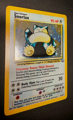 Snorlax Holo Jungle 11/64 ENG - Pokemon Card Holo Rare - Image 2