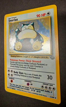 Snorlax Holo Jungle 11/64 ENG - Pokemon Card Holo Rare - Image 3