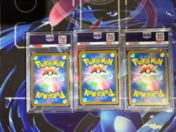 Psa10 Pokemon Card Illustration Contest 2024 3 Consecutive Numbers Pokeka - Image 2