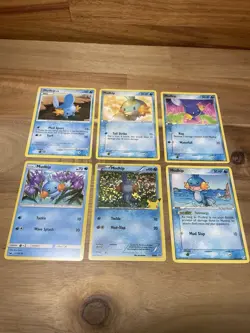 Pokemon TCG Mudkip 6 Card Lot McDonald Promo - Image 1
