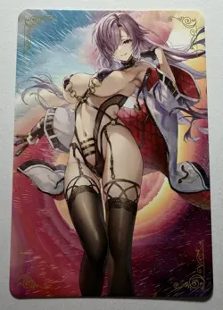 SEXY HEROINE WAIFU Ossia EVERTALE ACG PREMIUM HOLOFOIL CARD NM - Image 2