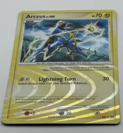 Arceus AR6 Holo Rare Platinum Arceus Pokemon Card 2009 Lightning Type LP 2🌀🌀 - Image 5