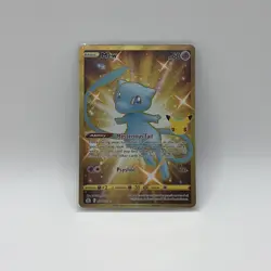 Mew 025/025 Gold Full Art Celebrations 2021 Pokemon Card Near Mint - Image 3