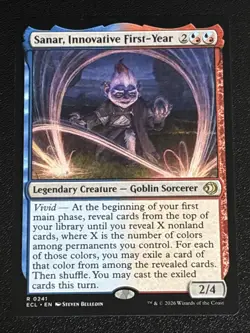 MTG Lorwyn Eclipsed Sanar, Innovative First-Year 0241 NM Rare - Image 1