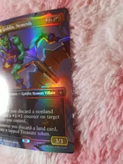 MTG Green Goblin, Nemesis (Borderless Foil) MAGIC Marvel's Spider-Man #23 - Image 3