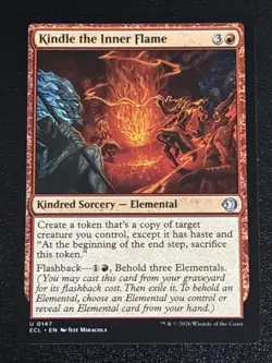 MTG Lorwyn Eclipsed Kindle the Inner Flame 0147 NM - Image 1