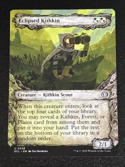 MTG Lorwyn Eclipsed Eclipsed Kithkin Showcase 0338 NM - Image 1