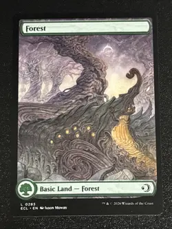 MTG Lorwyn Eclipsed Forest Full Art 0283 NM - Image 1