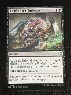 MTG Lorwyn Eclipsed Bogslither's Embrace 0094 NM - Image 1