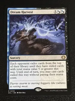 MTG Lorwyn Eclipsed Dream Harvest 0216 NM Rare - Image 1