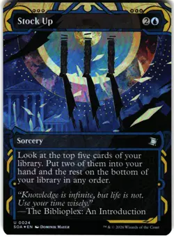 Secrets of Strixhaven: Mystical Archive #24 Stock Up Foil - Image 1