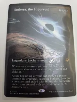 mtg, Sothera, the Supervoid (Showcase) Edge of Eternities Foil NM - Image 1