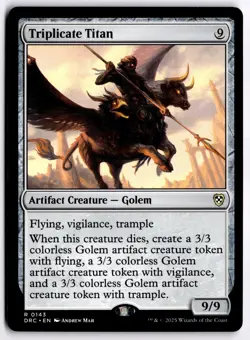 Triplicate Titan NM DRC Commander: Aetherdrift MTG - Image 1