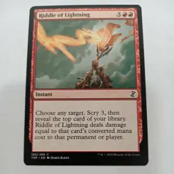MTG Riddle of Lightning Future Sight 105/180 Regular Common NM - Image 1