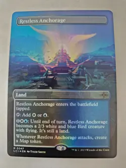 MTG - Restless Anchorage Foil Borderless - Lost Caverns of Ixalan - Image 1