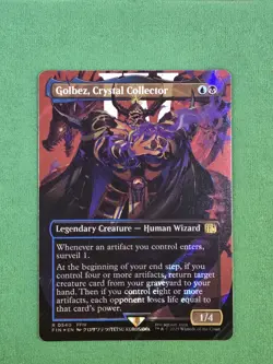 MTG Golbez, Crystal Collector (Borderless) (Surge Foil) Final Fantasy - Image 3