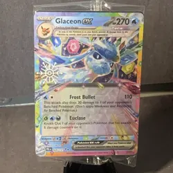 Pokemon TCG Glaceon ex 026/131 Stamped Promo Holiday Calendar '25 Sealed - Image 1