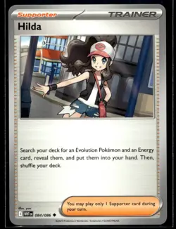 Hilda SV: White Flare 084/086 NM Pokemon TCG | Buy 10 Get 10 Free - Image 1