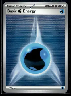 Basic Water Energy - SVE: Scarlet & Violet Energies 019 NM Pokemon TCG | Buy 10 - Image 1