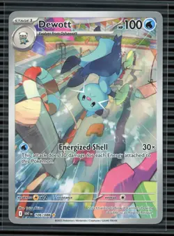 2025 Pokemon SV WHT EN-White Flare #106 Dewott - Image 1