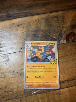 2026 Pokemon Fossil Musuem Archeops Promo Sealed - Image 1