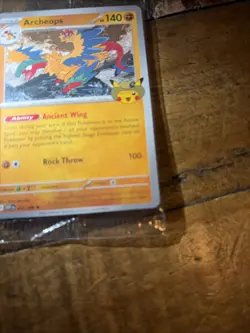 2026 Pokemon Fossil Musuem Archeops Promo Sealed - Image 5