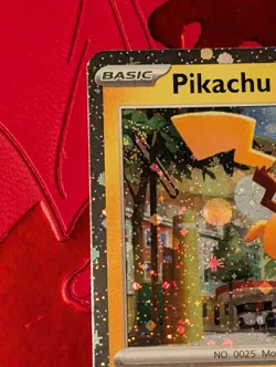 Pokemon Trick Or Trade 2024 🎃 Pikachu #18 [Cosmos Holo] - Image 3