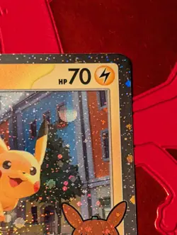 Pokemon Trick Or Trade 2024 🎃 Pikachu #18 [Cosmos Holo] - Image 4