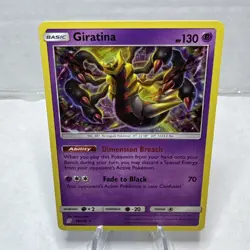 Pokemon TCG Giratina HOLO 86/236 Sm Unified Minds NM/M - Image 1
