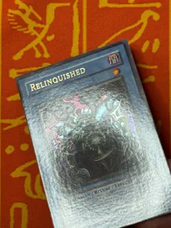 YUGIOH RELINQUISHED/BLACK ILLUSION RITUAL ULTRA RARE SET EXC 1ST EDITION MRL-029 - Image 5