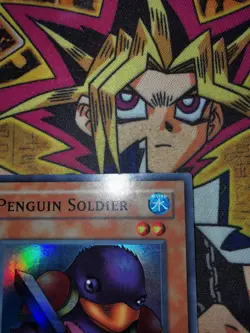 Penguin Soldier sdj-022 1st Edition (VLP/LP) Super Rare Yu-Gi-Oh! - Image 2